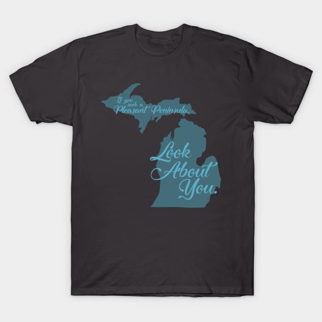 Seeking a Pleasant Peninsula T-Shirt by sadsquatch